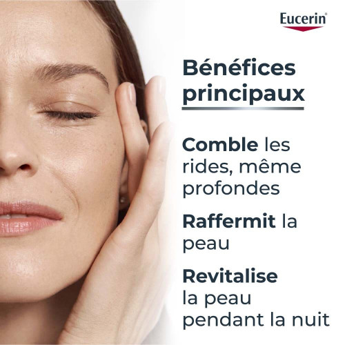 Eucerin Hyaluron-Filler Soin Nuit 50ml - Anti-âge Complet