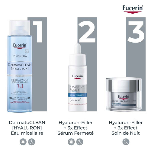 Eucerin Hyaluron-Filler Soin Nuit 50ml - Anti-âge Complet