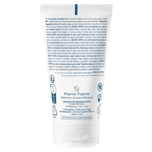 Ducray Crème Anti-Transpirante 50ml - Contrôle Sudation