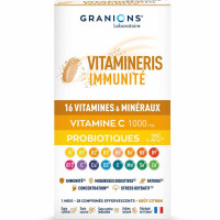 Granions Immunité 1000mg 30 Comprimés - Booste Système Immunitaire