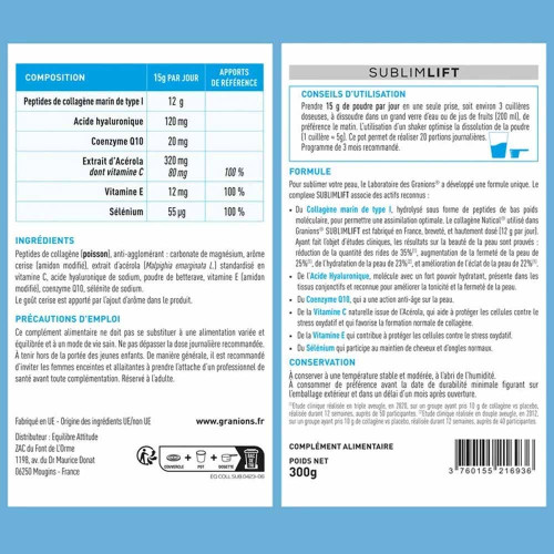 Collagène+ Beauté SublimLift 300 g