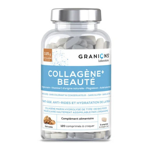 Collagène+ Beauté Anti-Age 120 comprimés Goût Cookie