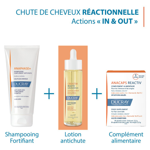Creastim Reactiv Chute de Cheveux Lotion Antichute 60 ml