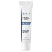 KELUAL DS Crème Apaisante Visage Peaux Irritées avec Rougeurs et Squames, 40 ml