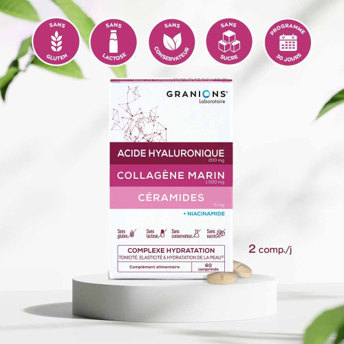 Complexe Hydratation Peau 60 comprimés