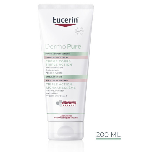 DermoPure Crème corps Triple Action 200 ml