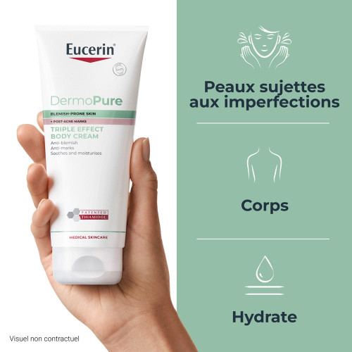 DermoPure Crème corps Triple Action 200 ml