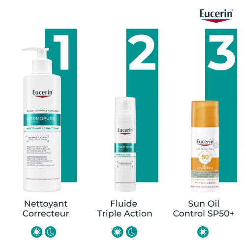 DermoPure Gel nettoyant triple action 400 mL