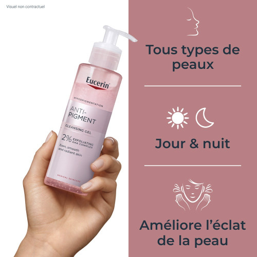 Eucerin Anti-pigment Gel nettoyant 400 ml