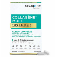 Collagène Multi Type I-II-III-V-X 60 comprimés