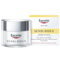 Eucerin Sensi-Rides Crème Jour 50ml Anti-âge Peaux Sensibles