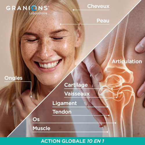 Granions Collagène+ Multi 260g Beauté Peau Ongles Cheveux Pharma360