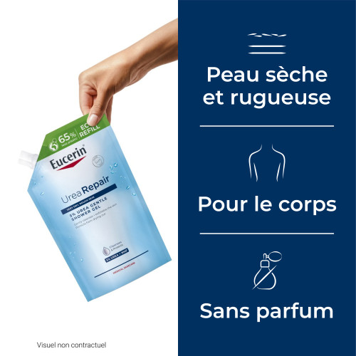 Eucerin UreaRepair Gel Lavant 5% Urée 400ml Peau Sèche et Rugueuse