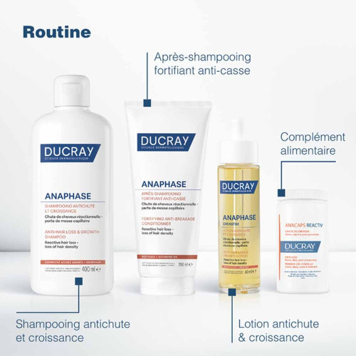 Ducray Anaphase Shampooing 200ml Anti-Chute Croissance Cheveux Pharma360