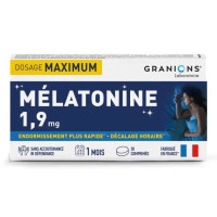 Granions Mélatonine 1,9 mg 30 comprimés Sommeil rapide Pharma360