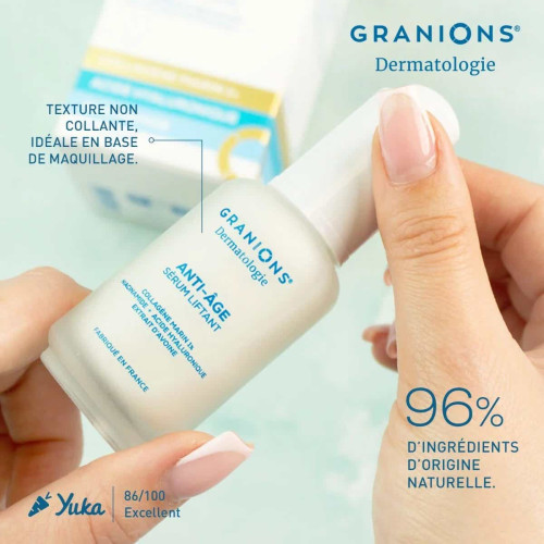 Granions Sérum Liftant Anti-Âge 30 ml Effet Liftant Hydratant Pharma360