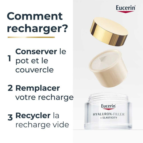 Eucerin Hyaluron-Filler Elasticity SPF30 50ml Anti-âge Hydratant