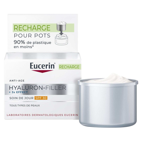 Eucerin Hyaluron-Filler Soin Jour SPF30 50ml Anti-âge Peau Lisse