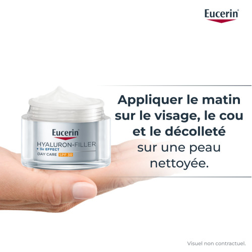 Eucerin Hyaluron-Filler Soin Jour SPF30 50ml Anti-âge Peau Lisse