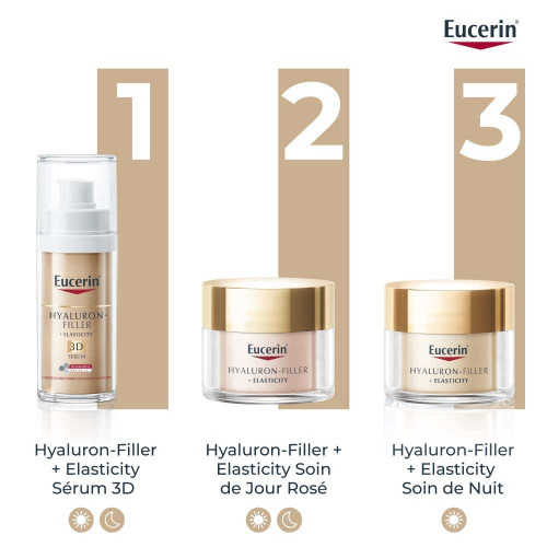 Eucerin Hyaluron-Filler Elasticity Rose SPF30 50ml Peau Éclatante Pharma360