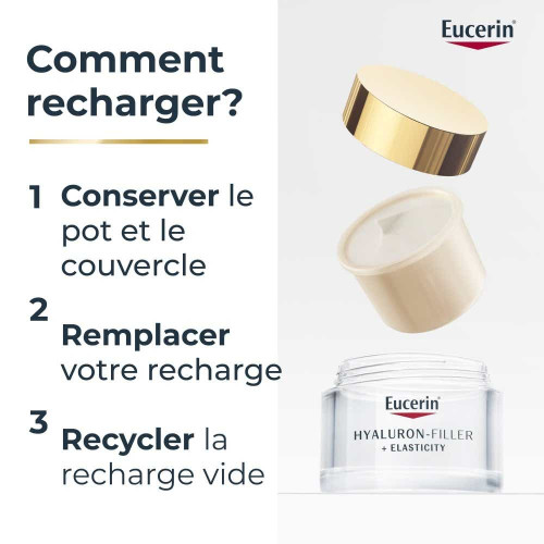 Eucerin Hyaluron-Filler Elasticity Nuit 50ml Anti-âge Peaux Matures
