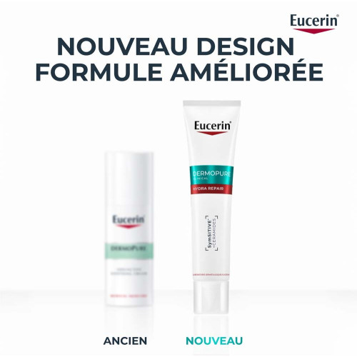 Eucerin DermoPure Hydra Repair Crème 40ml Peau Apaisée Pharma360