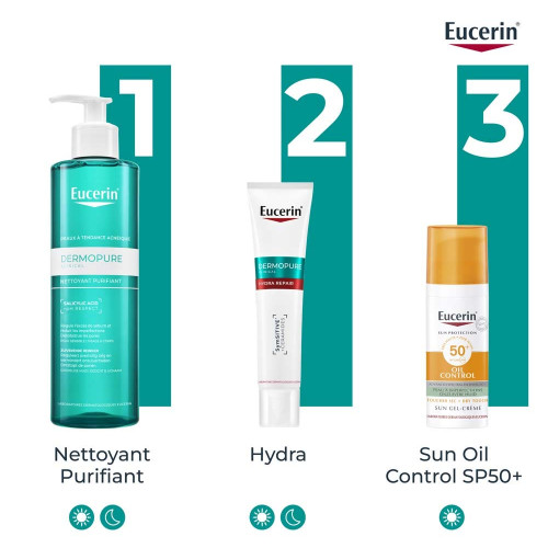 Eucerin DermoPure Hydra Repair Crème 40ml Peau Apaisée Pharma360