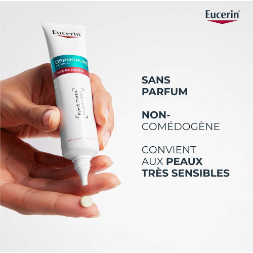 Eucerin DermoPure Hydra Repair Crème 40ml Peau Apaisée Pharma360