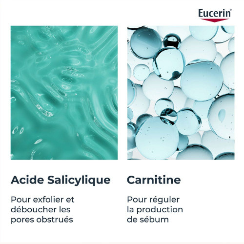 Eucerin DermoPure Fluide Matifiant 40ml - Peau Matifiée et Saine