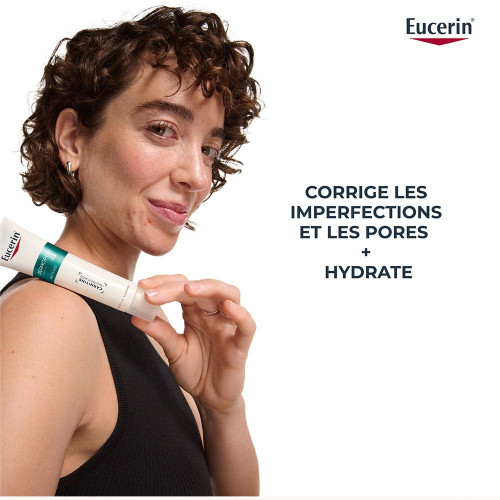 Eucerin DermoPure Fluide Matifiant 40ml - Peau Matifiée et Saine