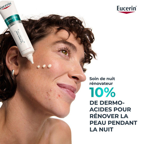 Eucerin DermoPure Peeling Nuit 40 ml Peau Lisse Éclatante Pharma360