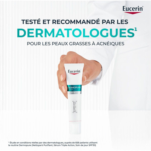 Eucerin DermoPure Peeling Nuit 40 ml Peau Lisse Éclatante Pharma360