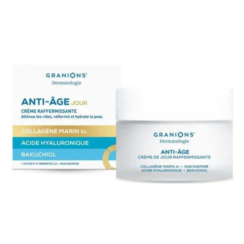 Granions Crème Raffermissante Anti-Âge Jour 50ml Peau Ferme Éclatante