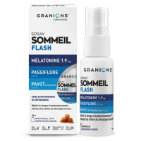 Granions Sommeil Flash Mélatonine 25ml Endormissement Rapide Pharma360