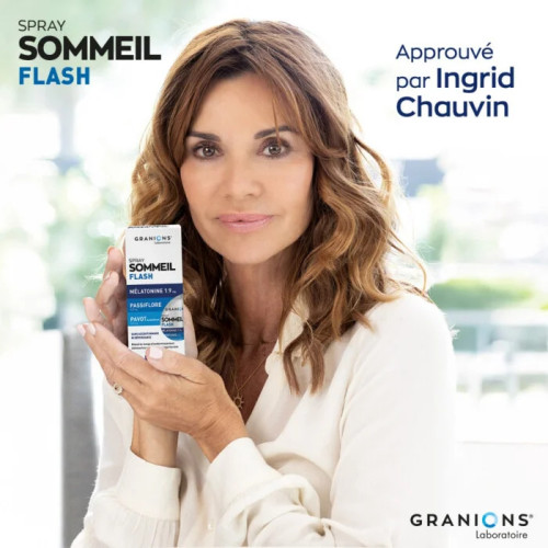 Granions Sommeil Flash Mélatonine 25ml Endormissement Rapide Pharma360