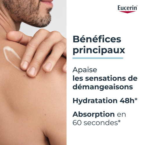 Eucerin AtopiControl Hydro Gel-Crème 400 ml Hydratation Intense Peaux Sensibles
