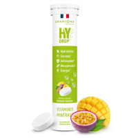 Granions HyDrop 20 Comprimés Énergie & Hydratation Mangue Passion