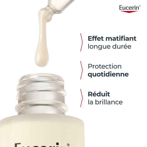 Sérum Eucerin SPF50+ - Matifiant, protection UV & peau équilibrée