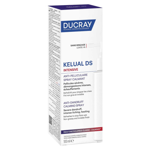 Ducray Kelual DS : Spray anti-pelliculaire, calme instantané