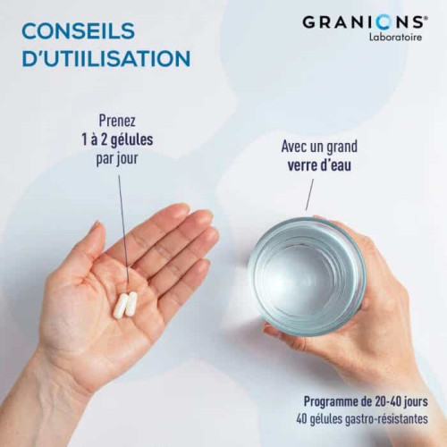 Granions Probio Flore Intestinale Voyage - 7 Jours | 40M UFC