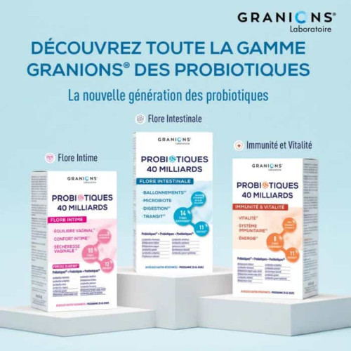 Granions Probio Flore Intestinale Voyage - 7 Jours | 40M UFC