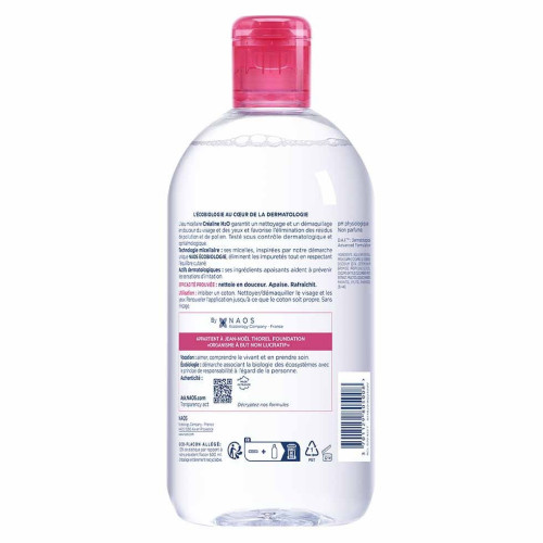 BIODERMA Créaline H2O 500mL - Nettoyage doux et efficace