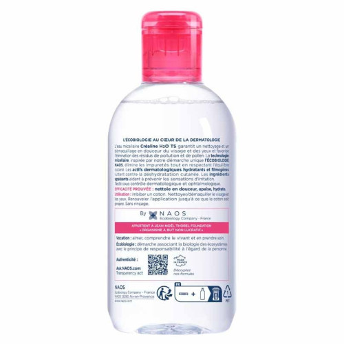 BIODERMA Créaline TS H2O 500mL - Nettoyage doux et efficace