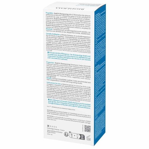 BIODERMA Nodé K Shampooing 150mL - Soulage Démangeaisons