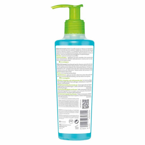BIODERMA SEBIUM Gel Nettoyant 400ml - Purifie Peaux Grasses