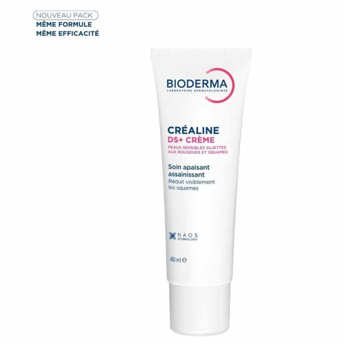 BIODERMA Créaline DS+ 40mL - Soin Apaisant Assainissant