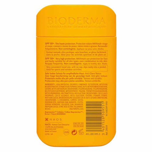 BIODERMA Aquafluid SPF50+ 30mL - Protection Solaire Haute