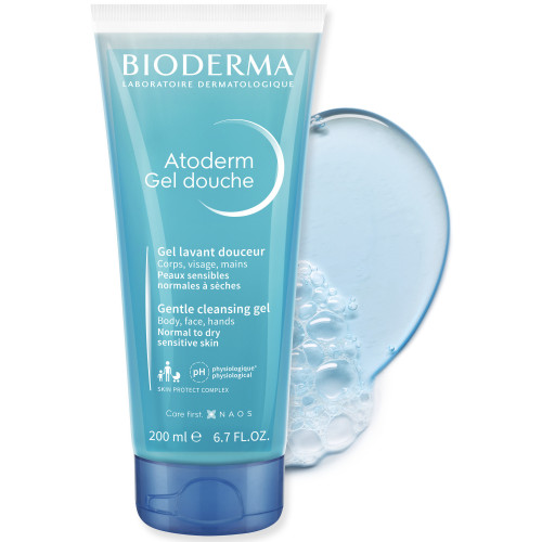 BIODERMA Atoderm Gel Douche 200mL - Nettoyant Ultra-Doux