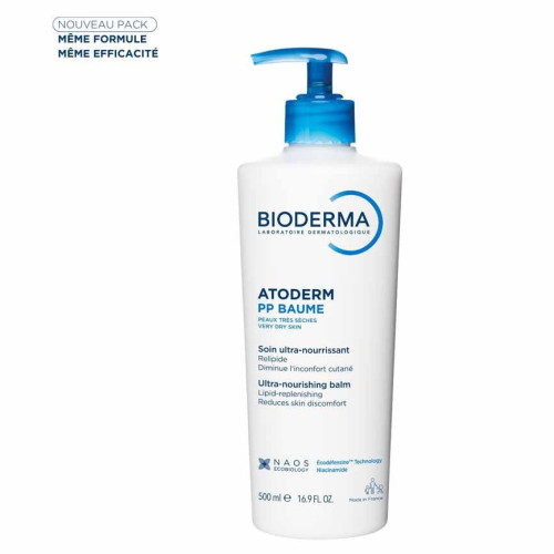 BIODERMA Atoderm PP Baume 500mL - Ultra-Nourrissant Réparateur