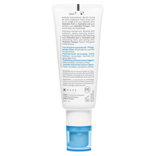 BIODERMA Hydrabio Gel-Crème 40mL - Hydratation Légère sur